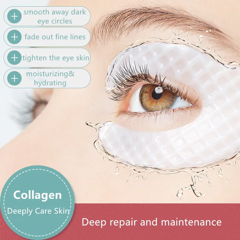 Sheet Mask Collagen - Patch Penghilang Kerutan Mata Masker Mata